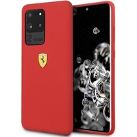 Ferrari Hardcase FESSIHCS69RE S20 Ultra G988 czerwony/red Silicone (Galaxy