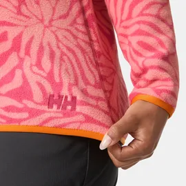 HELLY HANSEN Maridalen Printed Fleece Sweatshirt Coral Almond L