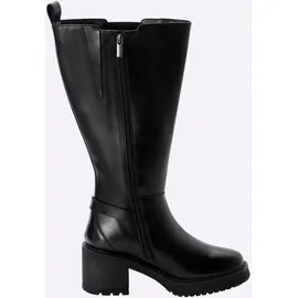sheego Weitschaftstiefel Damen Schwarz 38