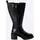 sheego Weitschaftstiefel Damen Schwarz 38
