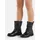 felmini wide fit Stiefelette Stiefelette Leder | Schwarz - 41