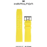 Hamilton - Belowzero Band-set Kautschuk Gelb H690.000.197