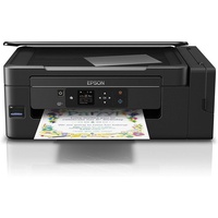 Epson EcoTank ET-2750 - Multifunktionsdrucker - Farbe - Tintenstrahl - A4/Legal (Medien) - bis zu 33 Seiten/Min. (Drucken) - 100 Blatt - USB, Wi-Fi