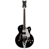 GRETSCH Halbakustik-Gitarre, Halb-Akustik Gitarren, Hollow-Body Modelle, Professional Collection Falcon Hollow Body Bigsby Black - schwarz