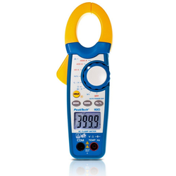 PeakTech Strommessgerät PeakTech 1610: Stromzangenamperemeter ~ 4.000 Counts ~ 1000 A AC mit Digitalmultimeter, 1-tlg.