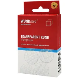Wundmed Wundpflaster transparent rund 2.5cm