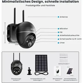 Reolink Argus PT Solar schwarz