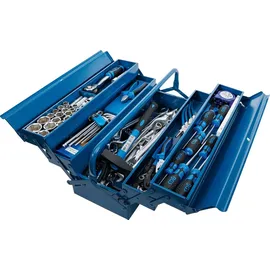 BGS Metall-Werkzeugkoffer inkl. Werkzeug-Sortiment 137 teilig