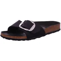 Birkenstock Madrid Big Buckle Nubukleder geölt schwarz 37