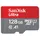 SanDisk Ultra microSD + SD-Adapter UHS-I U1 A1 100 MB/s 128 GB