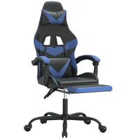 VidaXL Modell 2 Gaming-Stuhl Schwarz Blau