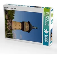 Calvendo Puzzle Wasserturm in Halle / Saale Foto-Puzzle Bild