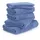 Möve New Classic Handtuchset 30 x 50 cm/50 x 100 cm/67 x 140 cm blau 6 St.