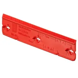 KAISER 1085-99 Werkzeug Hohlwanddosen Schablone, Norm- Kombinationsabstand 71/91mm 108599  - 100 Stück