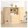 vidaXL Highboard 35,5 x 103,5 x 132 cm Braun