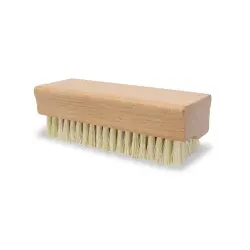 Waldkraft Nagelbürste aus Buchenholz, geölt, 2-stufig 10038 01 01 600 , Holzbürste mit Fibre Borsten