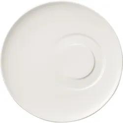 Metrochic Blanc Untertasse für eine Kaffee- oder Teetasse mit Untertasse
