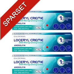 Loceryl Creme bei Fuß- und Hautpilz