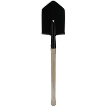 Cold Steel Trenchcoat Shovel Schaufel, Unisex, Erwachsene, Braun (Holz), 762 mm