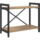 vidaXL Bücherregal 60 x 30 x 48,5 cm Eiche