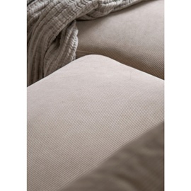 MID.YOU Wohnlandschaft Beige Textil, 8-Sitzer, Ottomane links, U-Form, 303x197 cm, Made in EU, Liegefunktion, Rücken echt, Wohnzimmer, Sofas & Couches, Wohnlandschaften, Wohnlandschaften in U-Form