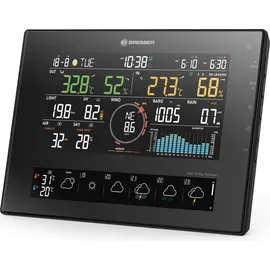 Bresser 11-Tage 4CAST CV WLAN Wetter Center 7-in-1 - schwarz
