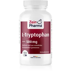 ZeinPharma L-Tryptophan 500 mg Kapseln zur Förderung der geistigen Ausgeglichenheit 180 KAP