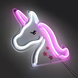 just light. Just light LED Dekoleuchte Unicorn 33 x 1,5 x 33 cm