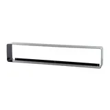 DESIGN DELIGHTS CD-Regal 80 x 14 x 15 cm Schwarz