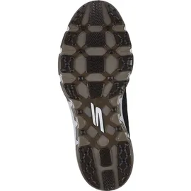 SKECHERS Herren Pro 6 wasserdichter Golfschuh Schwarz/Grau ohne Spikes 45.5 EU