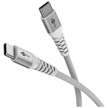 goobay USB-C 0,5 m Weiß