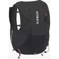 KIPRUN Laufrucksack Trailrunning 15 l Unisex - 900 schwarz schwarz M/L