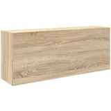 vidaXL Bad-Wandschrank Sonoma-Eiche 100x25x40 cm Holzwerkstoff,