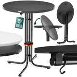 CASARIA Stehtisch Ø 70 x 110 cm Grau