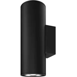 Maytoni Wandleuchte LED Außenleuchte Spotleuchte Strahler Metall Glas UP DOWN Graphit