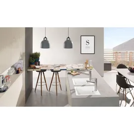 Villeroy & Boch Subway 50 S flat graphite + Handbetätigung