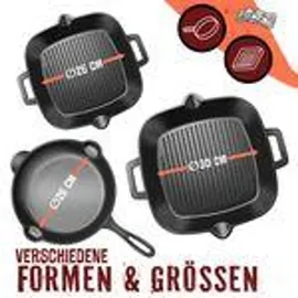 Kesser Gusseisen Grillpfanne 26 cm