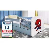 raumhirsch furniture Kinderbett Raumhirsch 80 x 180 cm Holzwerkstoff blau