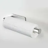Küchenrollenhalter ohne Bohren, Wandmontierter Küchenpapierhalter, Küchenrollenhalter, Aufbewahrungs-Organizer, Aluminium