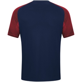 Jako T-Shirt Performance Marine/Rot, M