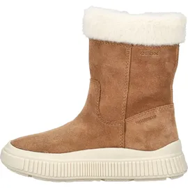 GEOX LAQUINNY Girl WPF Knee High Boot, Whisky, 33