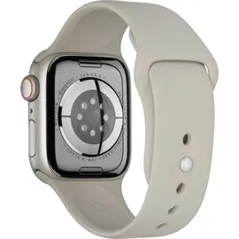 Apple Watch Series 8 GPS + Cellular 45 mm Aluminiumgehäuse polarstern, Sportarmband polarstern