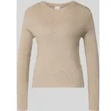 VILA Comfy Pullover Natural Melange L