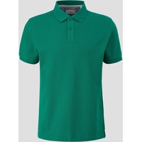 S.Oliver Poloshirt aus Baumwollpiqué, Herren, grün, S