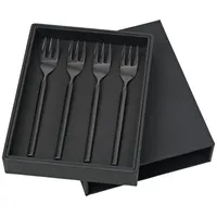 Broste Copenhagen 14479039 Tvis Kuchengabel Set, Edelstahl