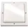 SG LEUCHTEN Außenleuchte LED 10W 580lm 240x240mm inkl. Bewegungsmelder weiß