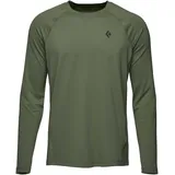 Black Diamond Alpenglow L/S Crew Funktionsshirt Grün M