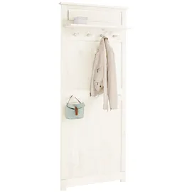 Home Affaire Garderobenpaneel Rauna 85 x 194 x 15 cm Weiß