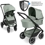 ABC-Design ABC Design Kombi-Kinderwagen Samba 2 inkl. Babywanne & Sportsitz mit XXL-Zubehörpaket - Pine