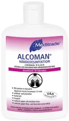 Meditrade ALCOMAN® Händedesinfektionsmittel 01007D , 150 ml - Flasche